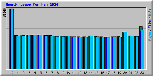 Hourly usage for May 2024